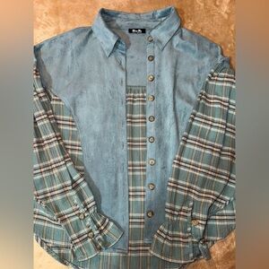 Women’s Miss Me Jean Brand Flannel